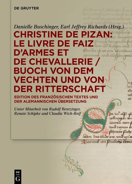 Produktbild: Christine de Pizan: Le livre de faiz d&rsquo;armes et de chevallerie / Buoch von dem vechten und von der ritterschaft