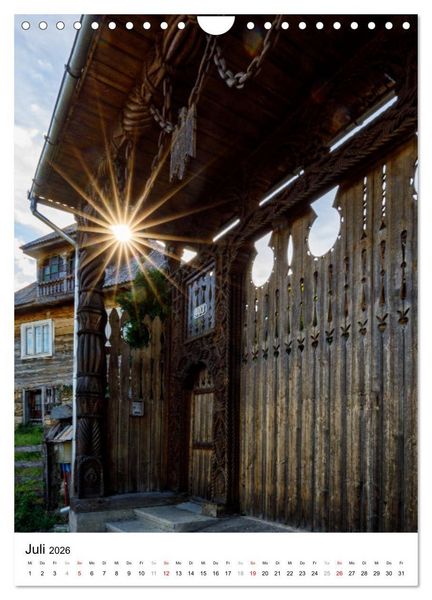 Produktbild: Wundersch&ouml;nes Maramures (Wandkalender 2026 DIN A4 hoch), CALVENDO Monatskalender