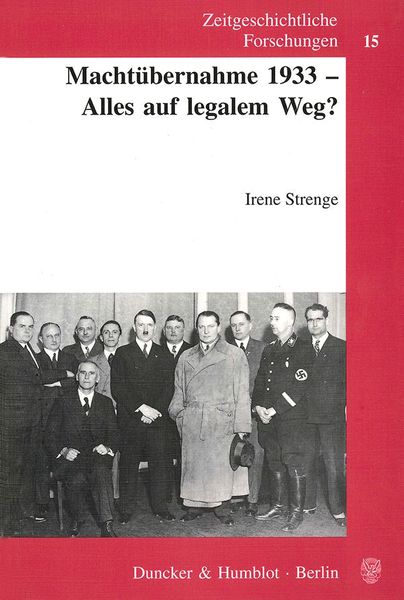 Produktbild: Macht&uuml;bernahme 1933