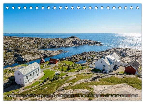 Produktbild: Norwegens S&uuml;den (Tischkalender 2026 DIN A5 quer), CALVENDO Monatskalender