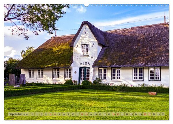 Produktbild: IN SYLT VERLIEBT (Wandkalender 2026 DIN A2 quer), CALVENDO Monatskalender