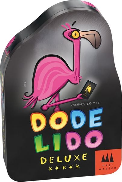 Schmidt 40910 - Drei Magier: Dodelido Deluxe in Metalldose, Kartenspiel