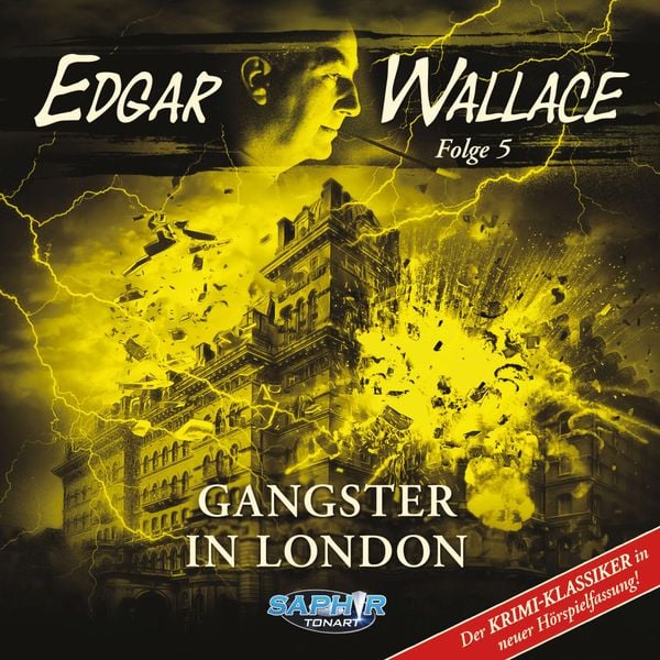 Gangster in London - Edgar Wallace , Florian Hilleberg, Audio, 4251156101752