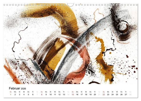 Produktbild: Abstrakte Aquarelle (Wandkalender 2026 DIN A3 quer), CALVENDO Monatskalender
