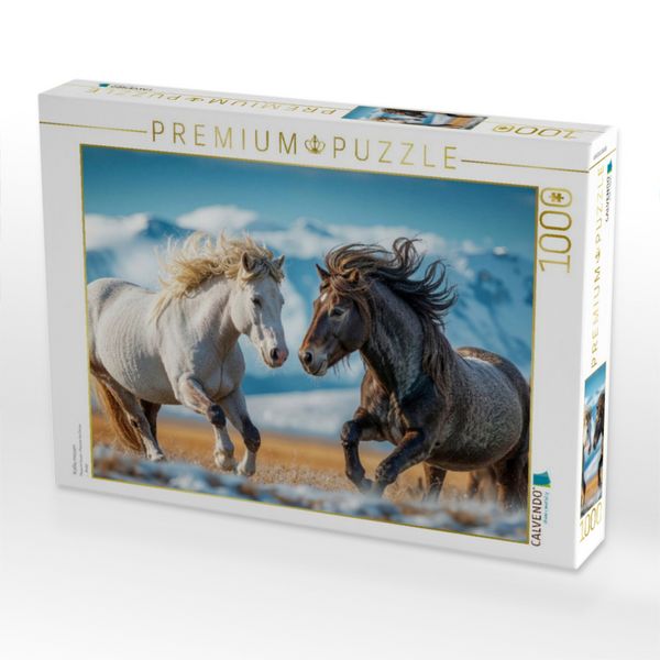 Produktbild: CALVENDO Puzzle Kr&auml;fte messen | 1000 Teile Lege-Gr&ouml;&szlig;e 64x48cm Foto-Puzzle f&uuml;r gl&uuml;ckliche Stunden