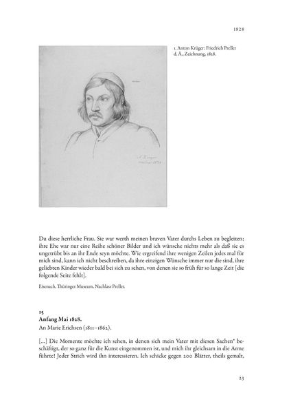 Produktbild: Briefedition Friedrich Preller d. &Auml;.