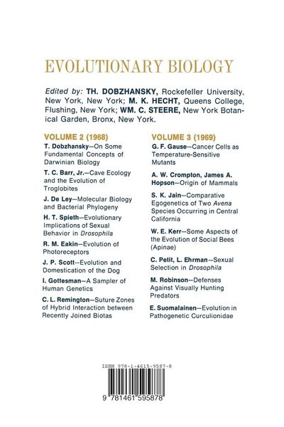 Produktbild: Essays in Evolution and Genetics in Honor of Theodosius Dobzhansky