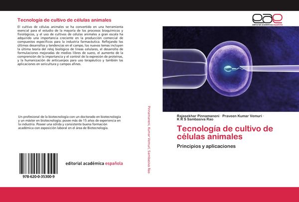 Produktbild: Tecnolog&iacute;a de cultivo de c&eacute;lulas animales