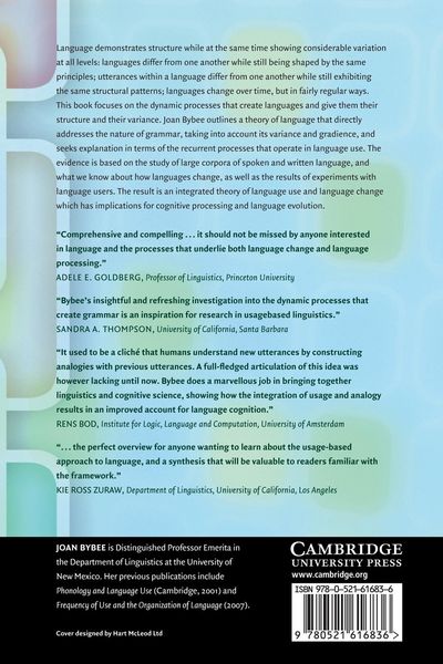 Produktbild: Language, Usage and Cognition