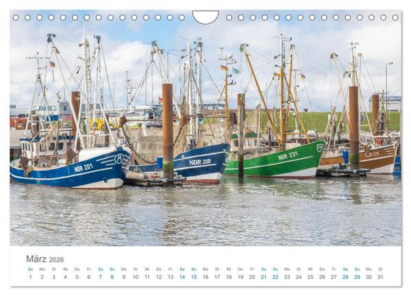 Produktbild: Moin Norden-Norddeich (Wandkalender 2026 DIN A4 quer), CALVENDO Monatskalender