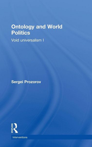 Produktbild: Ontology and World Politics