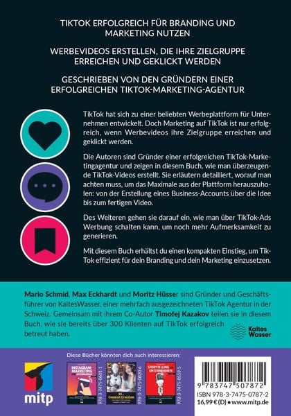Produktbild: TikTok-Marketing f&uuml;r Unternehmen & Content Creator