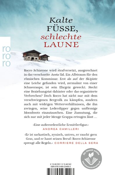 Produktbild: Der Gefrierpunkt des Blutes / Rocco Schiavone Band 1