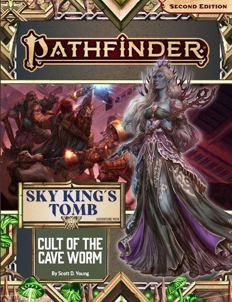 Produktbild: Pathfinder Adventure Path: Cult of the Cave Worm (Sky King's Tomb 2 of 3) (P2)