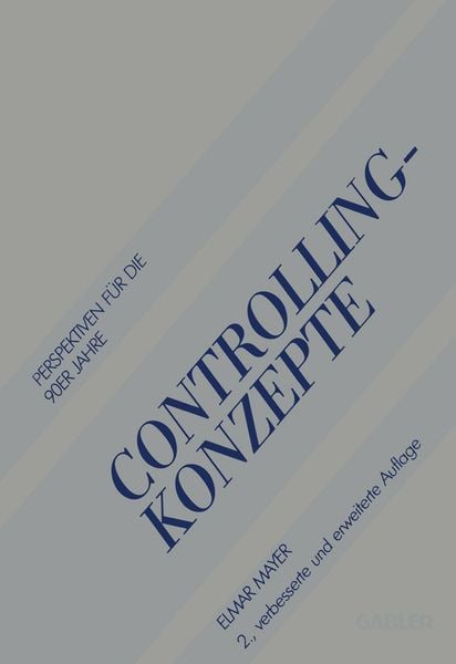 Produktbild: Controlling-Konzepte
