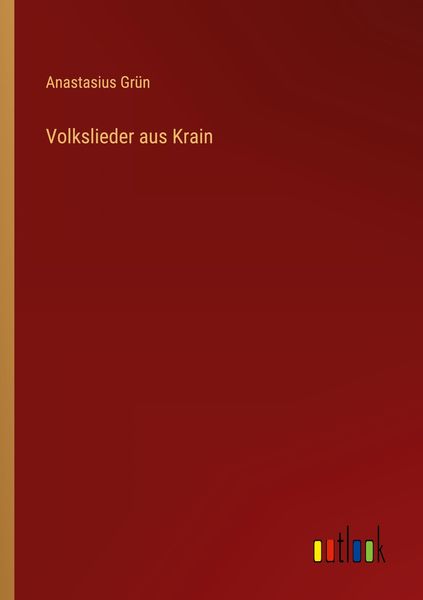Produktbild: Volkslieder aus Krain