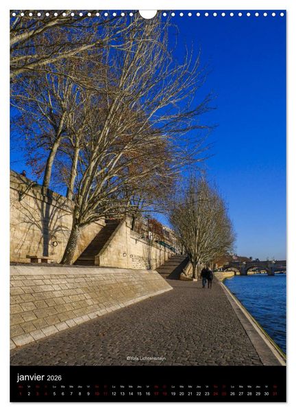 Produktbild: Paris, ce suppl&eacute;ment d'&acirc;me (Calendrier mural 2026 DIN A3 horizontal), CALVENDO calendrier mensuel