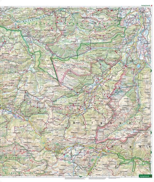 Produktbild: Freytag & berndt Wanderkarte WK 5364 Kleinwalsertal, Hinterer Bregenzerwald 1:35.000