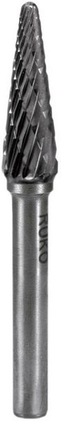 Produktbild: RUKO 116233 Fr&auml;sstift Hartmetall Kegel 6mm Arbeits-L&auml;nge 18mm Schaftdurchmesser 6mm