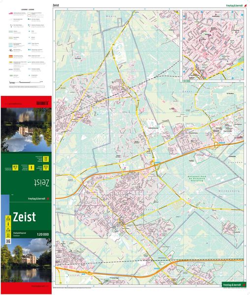 Produktbild: Zeist, Stadtplan 1:20.000, freytag & berndt