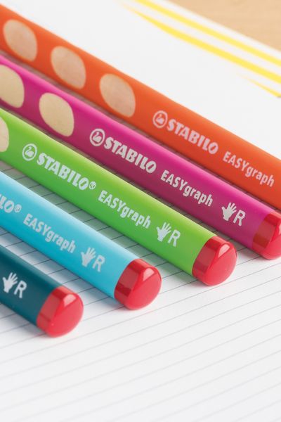 Produktbild: Ergonomischer Dreikant-Bleistift STABILO&reg; EASYgraph Pastel