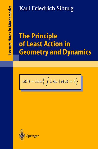 Produktbild: The Principle of Least Action in Geometry and Dynamics