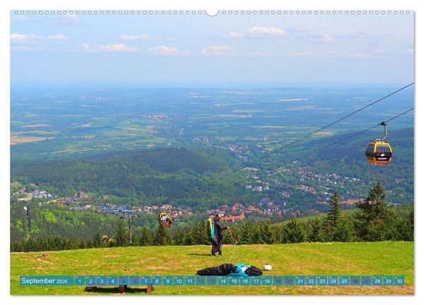 Produktbild: Bad Flinsberg und Umgebung (Wandkalender 2026 DIN A2 quer), CALVENDO Monatskalender