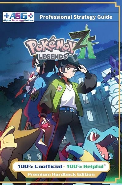 Produktbild: Pokemon Legends Z-A Strategy Guide Book (Full Color Premium Hardback)