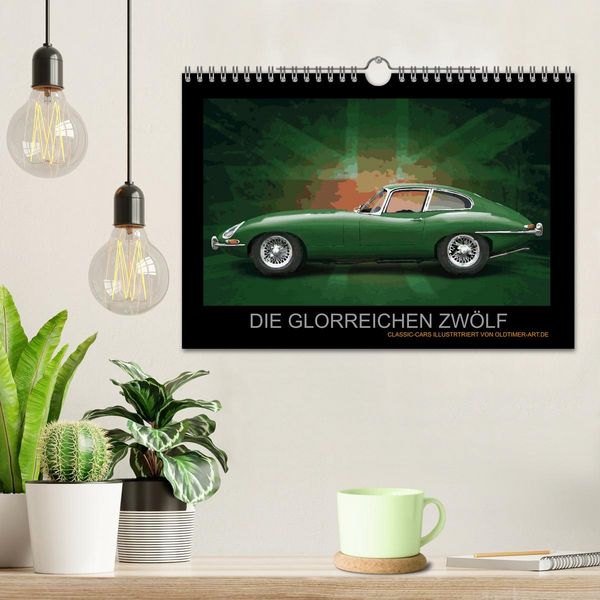 Produktbild: DIE GLORREICHEN ZW&Ouml;LF (Wandkalender 2026 DIN A4 quer), CALVENDO Monatskalender