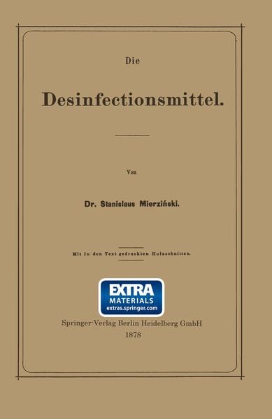 Produktbild: Die Desinfectionsmittel