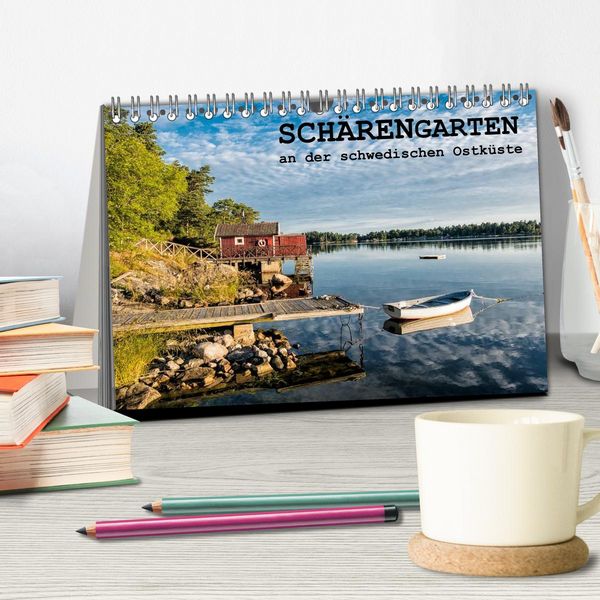 Produktbild: Sch&auml;rengarten an der schwedischen Ostk&uuml;ste (Tischkalender 2026 DIN A5 quer), CALVENDO Monatskalender