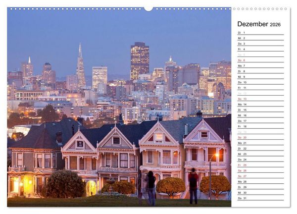 Produktbild: Kalifornien USA (Wandkalender 2026 DIN A2 quer), CALVENDO Monatskalender