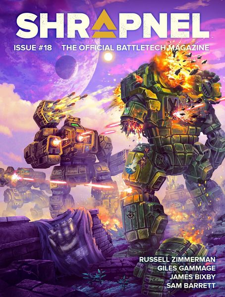 Produktbild: BattleTech: Shrapnel, Issue #18 (The Official BattleTech Magazine)