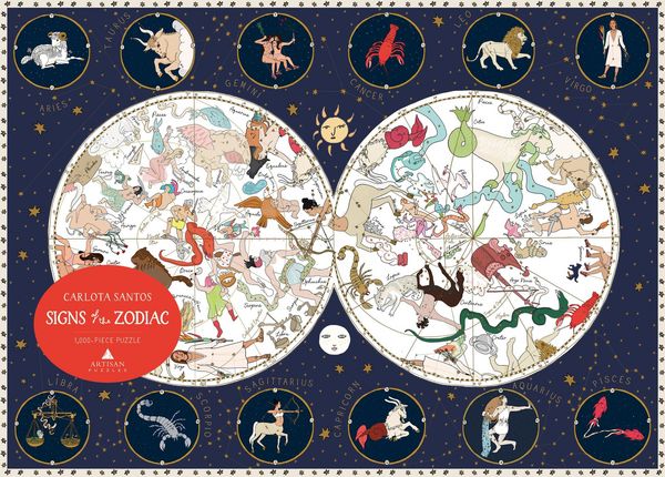 Produktbild: Signs of the Zodiac 1,000-Piece Puzzle