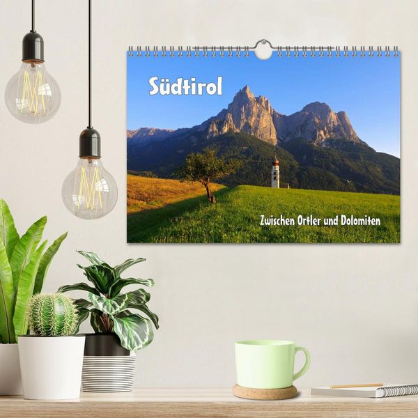 Produktbild: S&uuml;dtirol - Zwischen Ortler und Dolomiten (Wandkalender 2026 DIN A4 quer), CALVENDO Monatskalender
