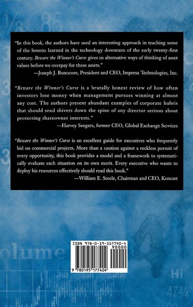 Produktbild: Beware the Winner's Curse