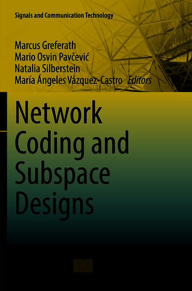 Produktbild: Network Coding and Subspace Designs