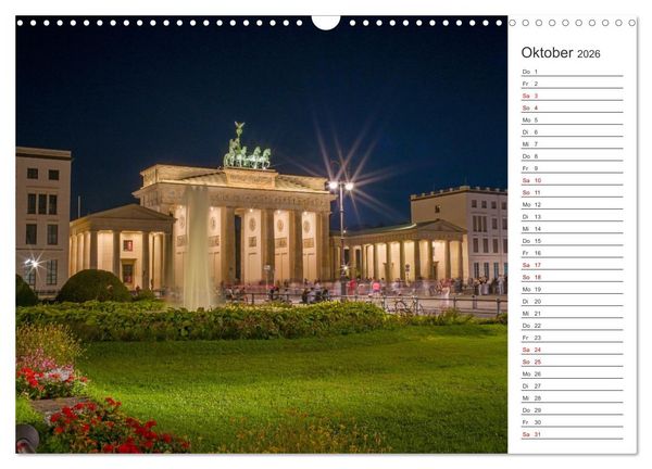 Produktbild: Berlin-Zentrum - Der Planer (Wandkalender 2026 DIN A3 quer), CALVENDO Monatskalender