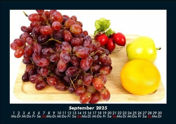 Produktbild: Fr&uuml;chte 2025 Fotokalender DIN A5