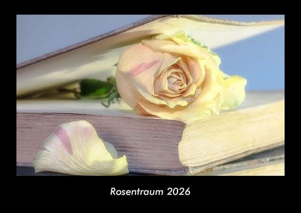 Rosentraum 2026 Fotokalender DIN A3