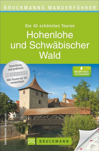 Produktbild: Bruckmanns Wanderf&uuml;hrer Hohenlohe und Schw&auml;bischer Wald