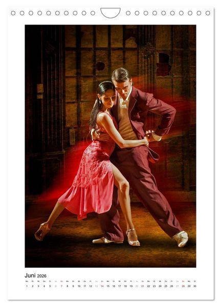 Produktbild: The Art Of Tango (Wandkalender 2026 DIN A4 hoch), CALVENDO Monatskalender