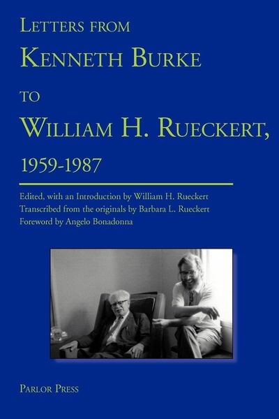 Produktbild: Letters from Kenneth Burke to William H. Rueckert, 1959-1987