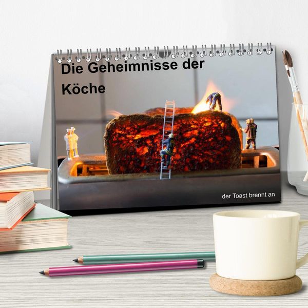 Produktbild: Die wahren K&ouml;che (Tischkalender 2026 DIN A5 quer), CALVENDO Monatskalender
