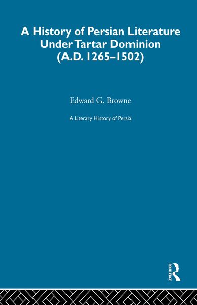 Produktbild: A Literary History of Persia