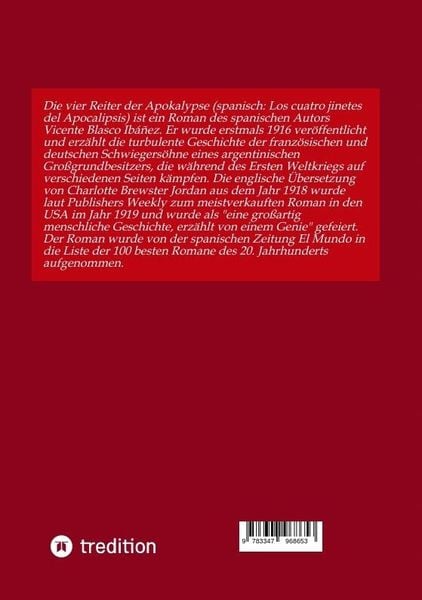 Produktbild: Die vier Reiter der Apokalypse