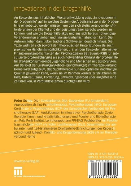 Produktbild: Innovationen in der Drogenhilfe