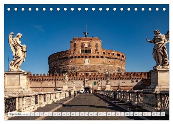 Produktbild: Italien - Rom (Tischkalender 2026 DIN A5 quer), CALVENDO Monatskalender