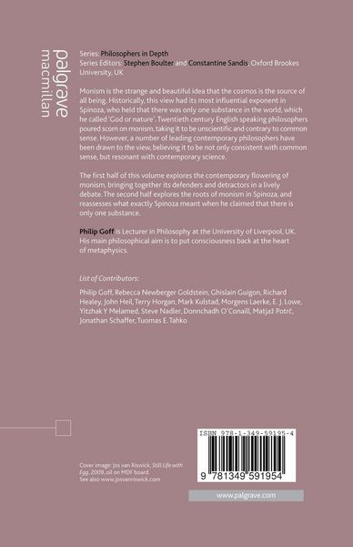 Produktbild: Spinoza on Monism