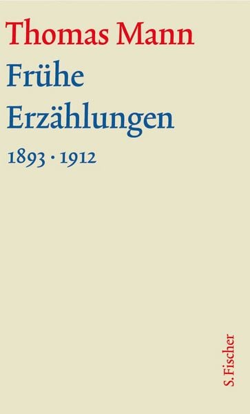 Produktbild: Fr&uuml;he Erz&auml;hlungen 1893-1912